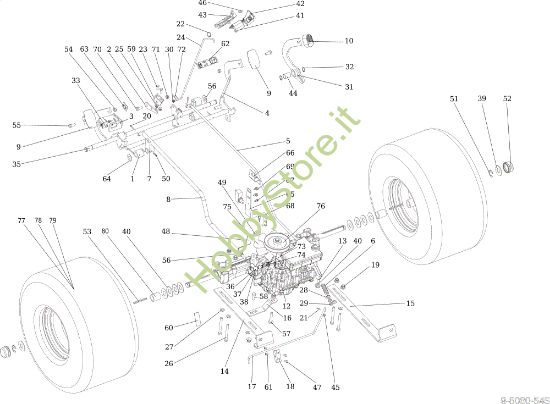 Picture of Trasmissione OM 106/16 KH Exclusive Cat. 2021 <!>Trattorino