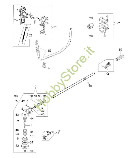 Picture of Trasmissione 741 50Y Decespugliatore