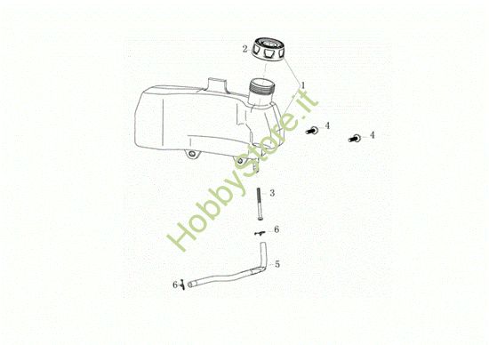 Picture of Serbatoio G 48 TK ALLROAD PLUS 4 (K655) EURO 5 50Y Rasaerba