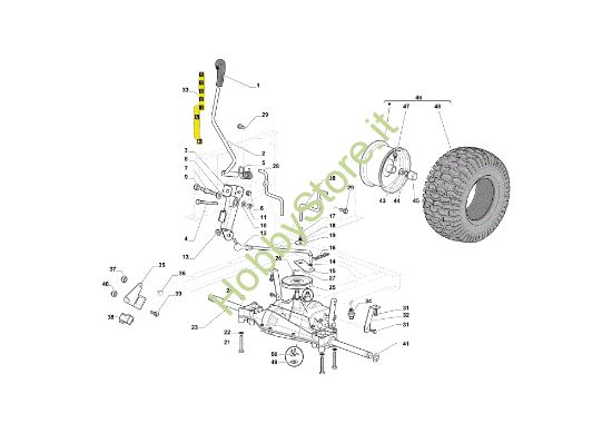 Picture of Trasmissione OM 98L/12,5 K M Cat. 2022 Trattorino