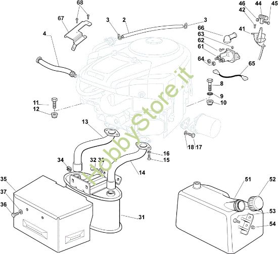 Picture of Motore OM 123/22 V Cat. 2022 Trattorino