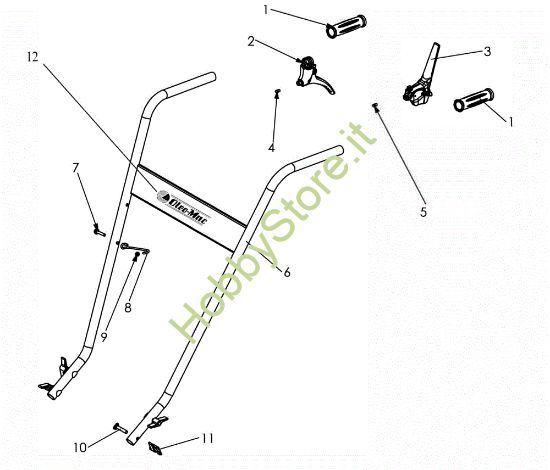 Picture of GUIDON DEM 487 Sfalciatutto