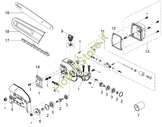 Picture of Potatore EP 125 Accessorio pruner