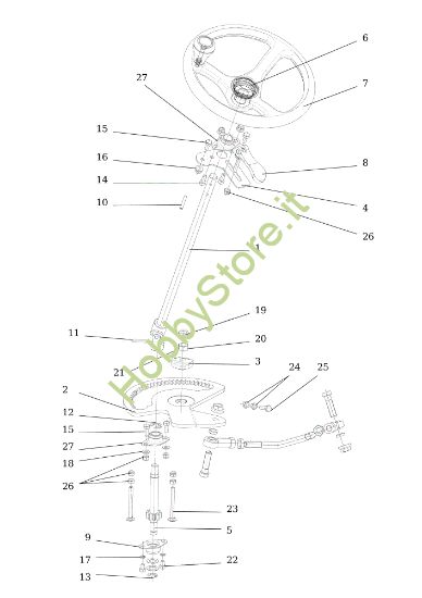 Picture of Sterzo CHEYENNE 26 (KAWASAKI) Cat. 2022 Trattorino