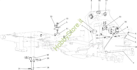 Picture of Parti elettriche APACHE 92 EVO Cat.2022 Trattorino