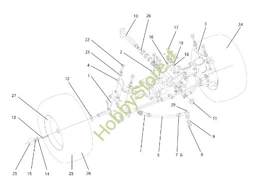 Picture of Assale anteriore APACHE 92 4x4 EVO Cat.2022 Trattorino