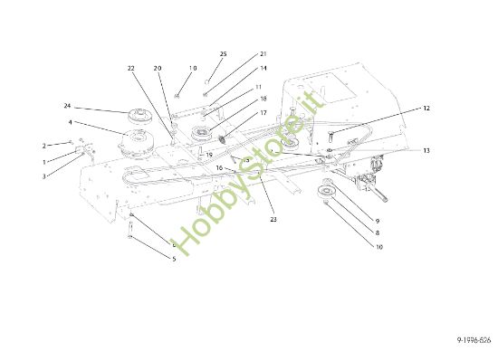 Picture of Puleggia frizione OM 92/16KH (K1600AVD) Cat. 2022 Trattorino