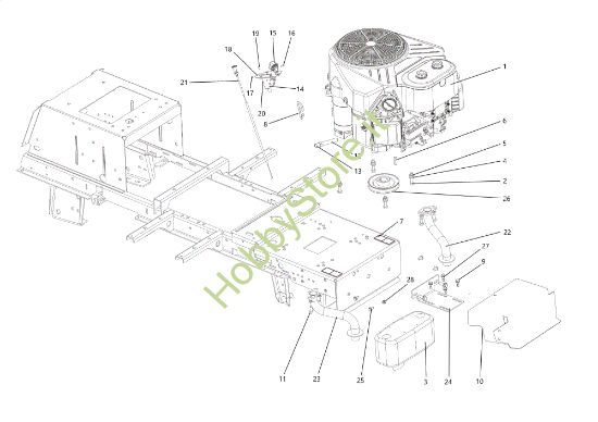 Picture of Motore OM 106/24 KH Exclusive Cat. 2022 (Victus) <!> trattorino
