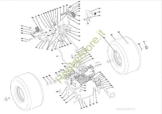 Picture of Trasmissione OM 106/24 KH Exclusive Cat. 2022 (Victus) <!> trattorino
