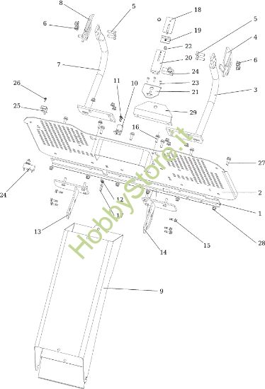 Picture of Raccoglierba OM 124/24 KH (K2400AVD V-Twin - EURO5) Cat. 2022 Trattorino