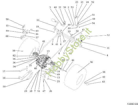 Picture of Trasmissione OM 92/16H Cat.2022 <!>Trattorino OM 92/16H