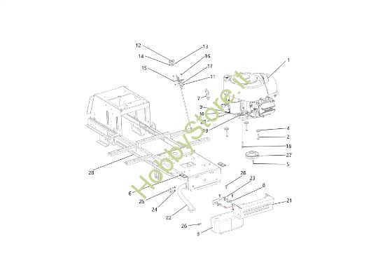 Picture of Motore OM 92/16KH EXLUSIVE (K1600AVD) Cat. 2022 (VICTUS) <!>Trattorino
