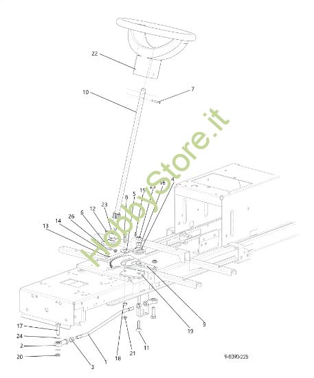 Picture of Sterzo OM 92/16KH EXLUSIVE (K1600AVD) Cat. 2022 (VICTUS) <!>Trattorino