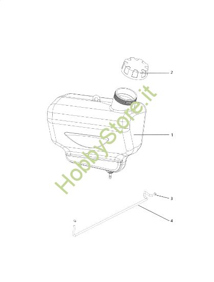 Picture of Serbatoio OM 92/16KH EXLUSIVE (K1600AVD) Cat. 2022 (VICTUS) <!>Trattorino