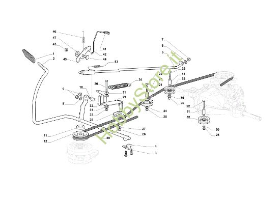 Picture of Comando freno e comando cambio OM 84/14,5 K H Cat. 2023 Trattorino