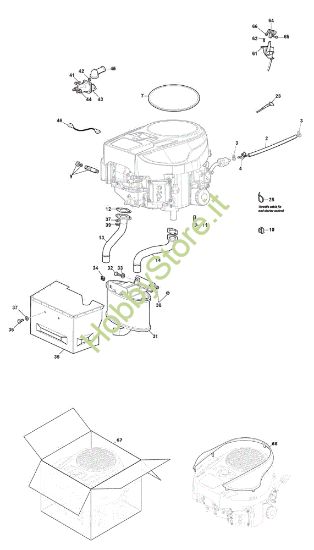 Picture of Motore GLX 20-92 H2 Trattorino