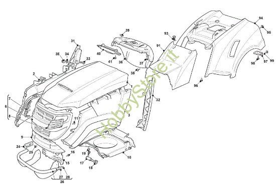 Picture of Carrozzeria GLX 22-102 H2 Trattorino