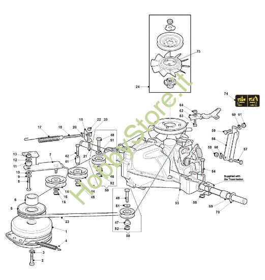 Picture of Trasmissione GLX 22-102 H2 Trattorino