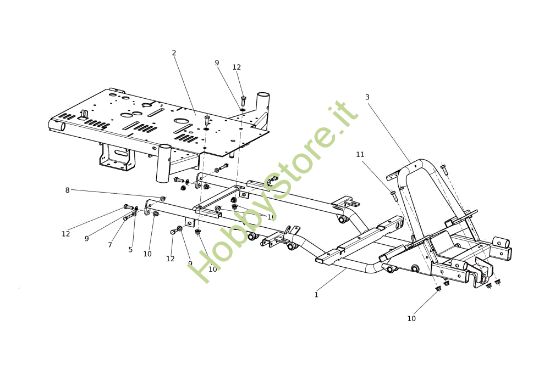 Picture of Telaio APACHE 92 4x4 EVO Cat.2023 Trattorino