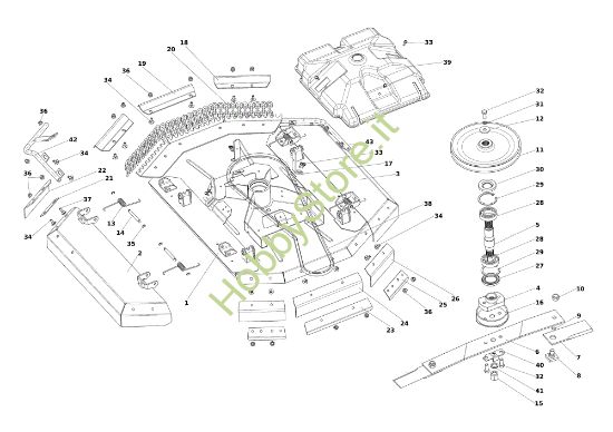 Picture of Piatto di taglio APACHE 92 4x4 EVO Cat.2023 Trattorino