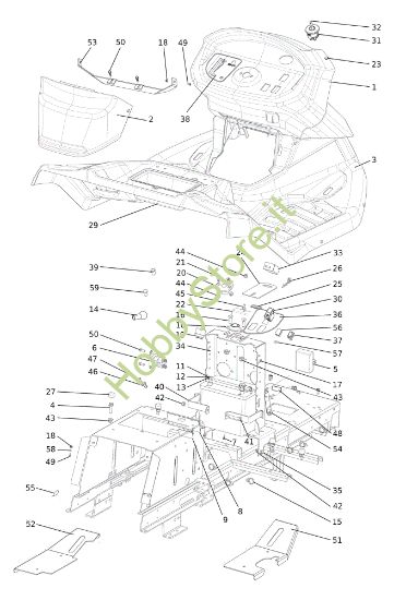 Picture of Cruscotto OM 92/16KH (K1600AVD) Cat. 2023 Trattorino