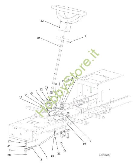 Picture of Sterzo OM 92/16H Cat.2023 Trattorino