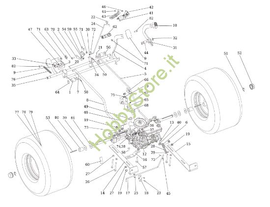 Picture of Trasmissione OM 106/16 KH Exclusive Cat. 2023 <!> Trattorino
