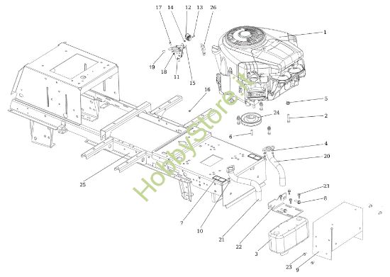 Picture of Motore OM 106/22 H Change Cat. 2023 Trattorino