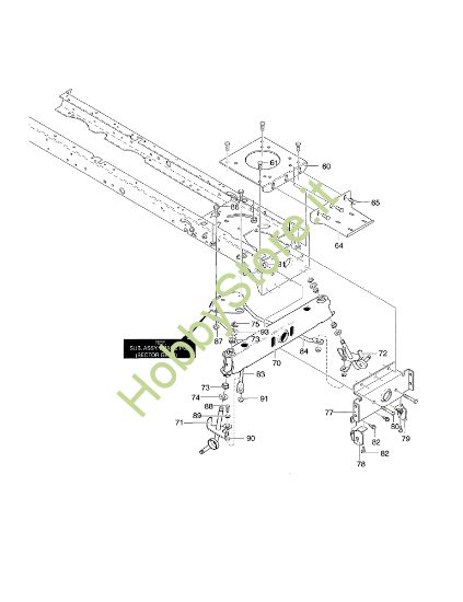 Picture of Gruppo telaio (2/2) POLO 12.5 Trattorino