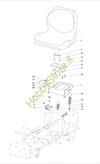 Picture of Cofano (1/2) OM 106/22 H Cat. 2023 Trattorino