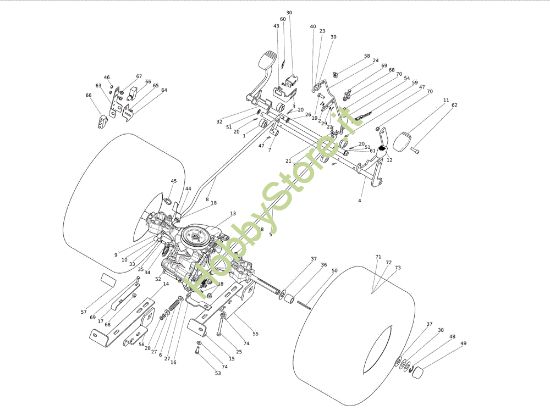 Picture of Trasmissione OM 92/24KH Cat. 2023 (VICTUS) <!> Trattorino