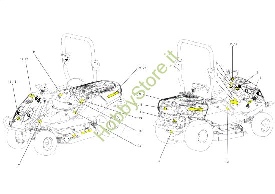 Picture of Etichette CHEYENNE 26 (KAWASAKI) Cat. 2023 Trattorino