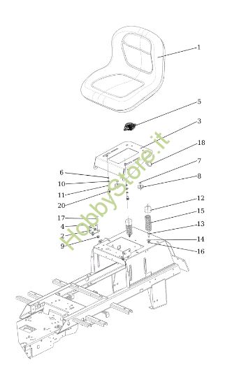 Picture of Cofano (1/3) OM 107 L/16 KH (K1600AVD - EURO5) Cat. 2023 Trattorino