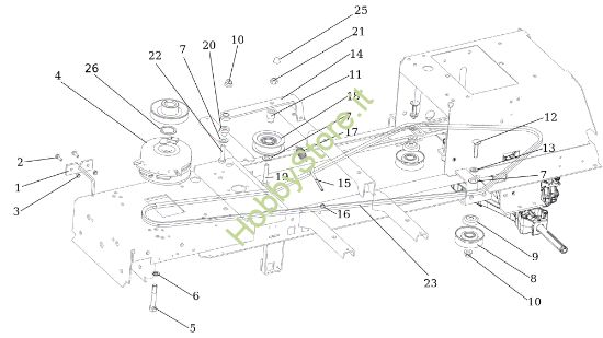 Picture of Frizione elettromagnetica OM 107 L/16 KH (K1600AVD - EURO5) Cat. 2023 Trattorino