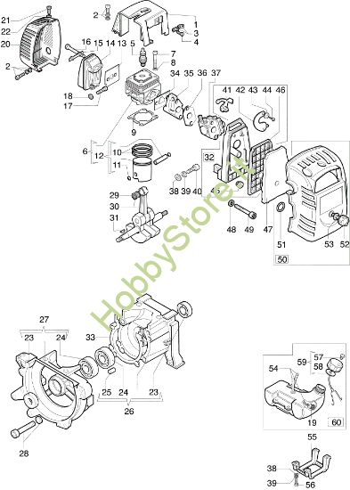 Picture of Motore 750 MASTER Decespugliatore