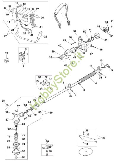 Picture of Trasmissione TP 74 Tea pruner
