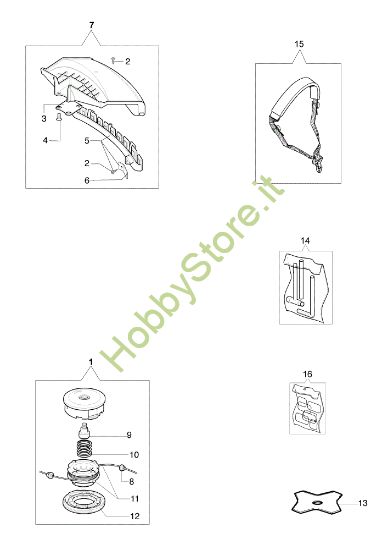 Picture of Accessori SPARTA 40 Decespugliatore
