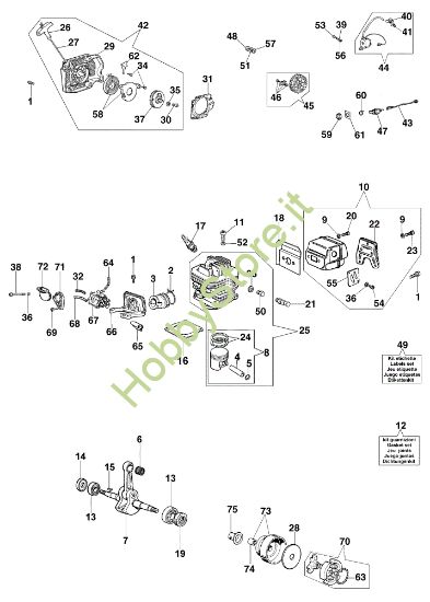 Picture of Motore 962 TTA Troncatore