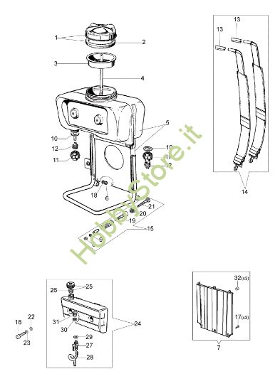 Picture of Gruppo serbatoio AM 190 Atomizzatore