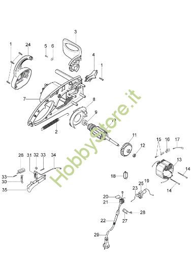 Picture of Motore elettrico OM 17 E Elettrosega