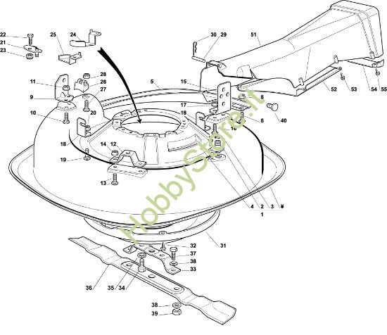 Picture of Piatto di taglio (2) OM 63C/6,5M Cat. 2004 Trattorino