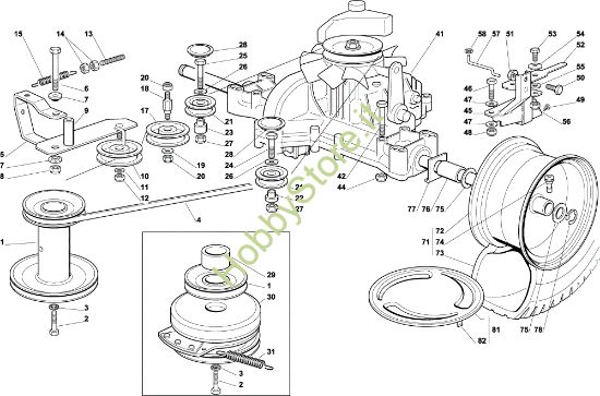 Picture of Trasmissione OM 122C/22H Cat.2004 Trattorino