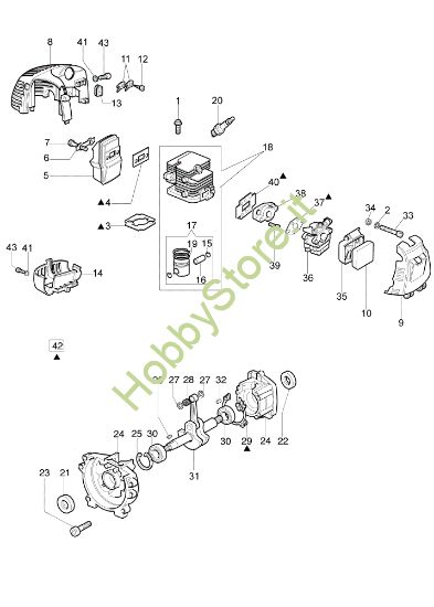 Picture of Motore 725 T Ergo Decespugliatore