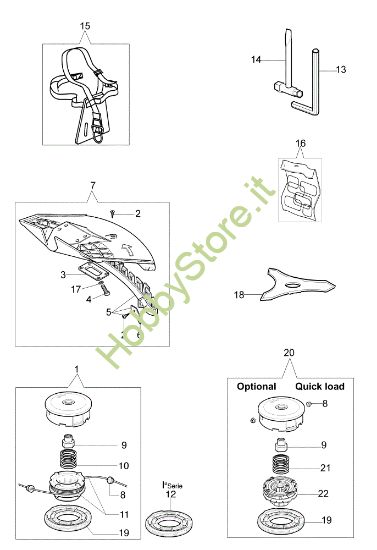 Picture of Accessori 725 T Ergo Decespugliatore