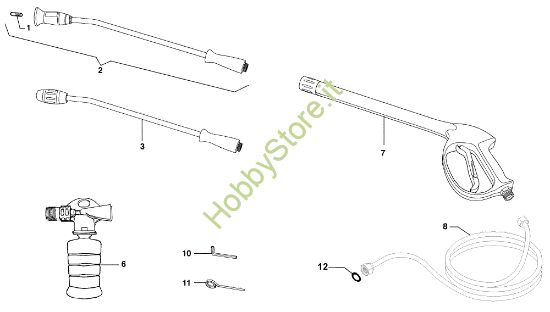 Picture of Accessori PW 160 Idropulitrice