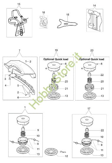 Picture of Accessori 730 S Decespugliatore