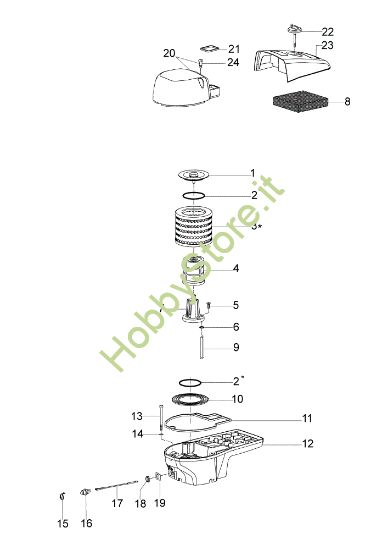 Picture of Filtro aria 963 TTA Troncatore