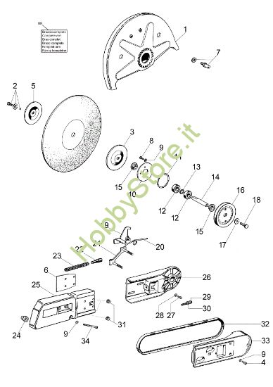 Picture of Braccio 16 983 TTA Troncatore