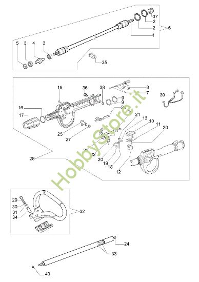 Picture of Trasmissione 446 BP Ergo Decespugliatore
