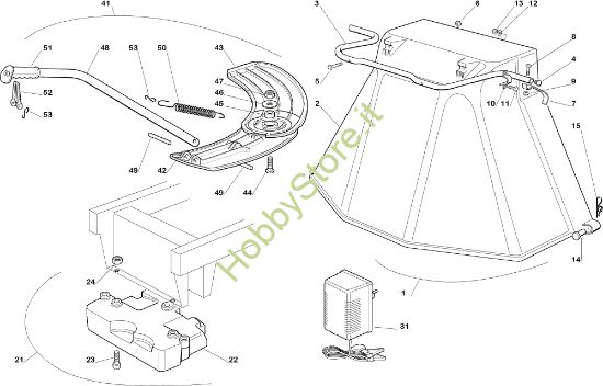 Picture of Accessori a richiesta OM 72C/12,5H Cat.2005 Trattorino